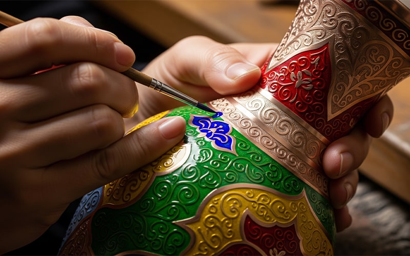 قیمت رنگ میناکاری در بازار راهنمای جامع خرید و مقایسه